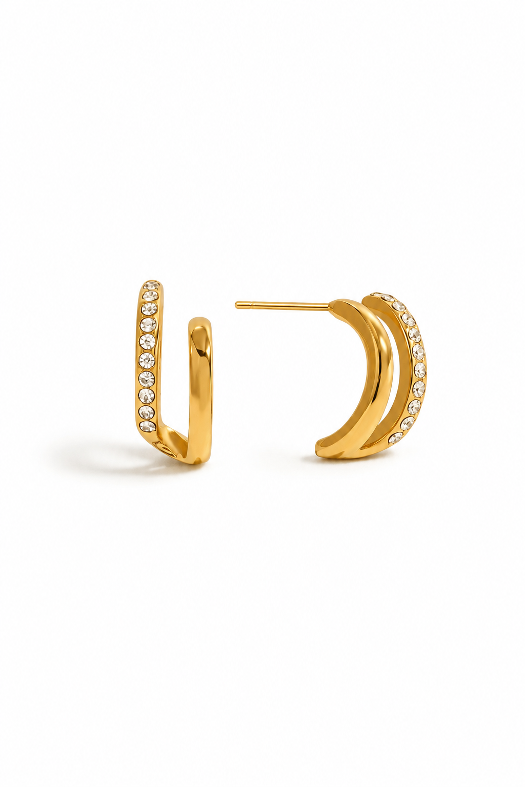 DUAL PIERCING HOOPS
