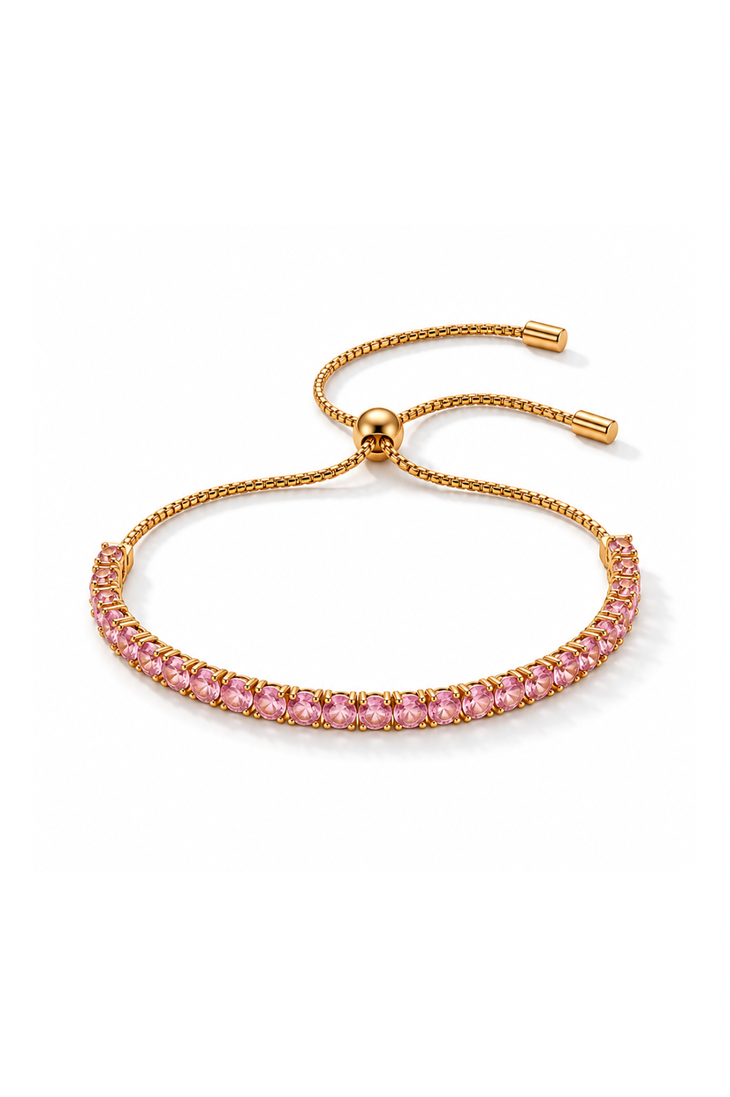 PINK TENNIS BRACELET