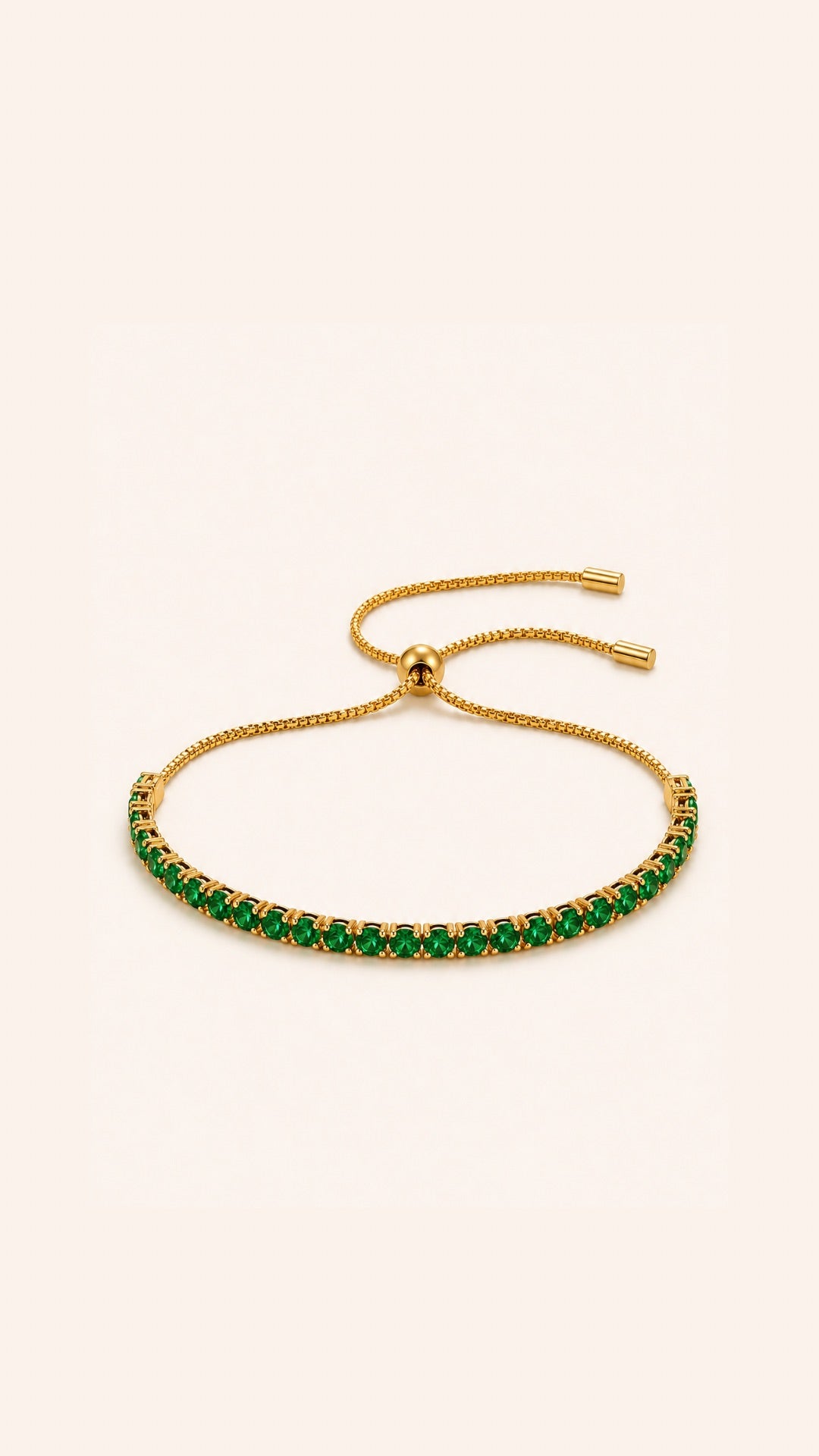 EMERALD TENNIS BRACELET