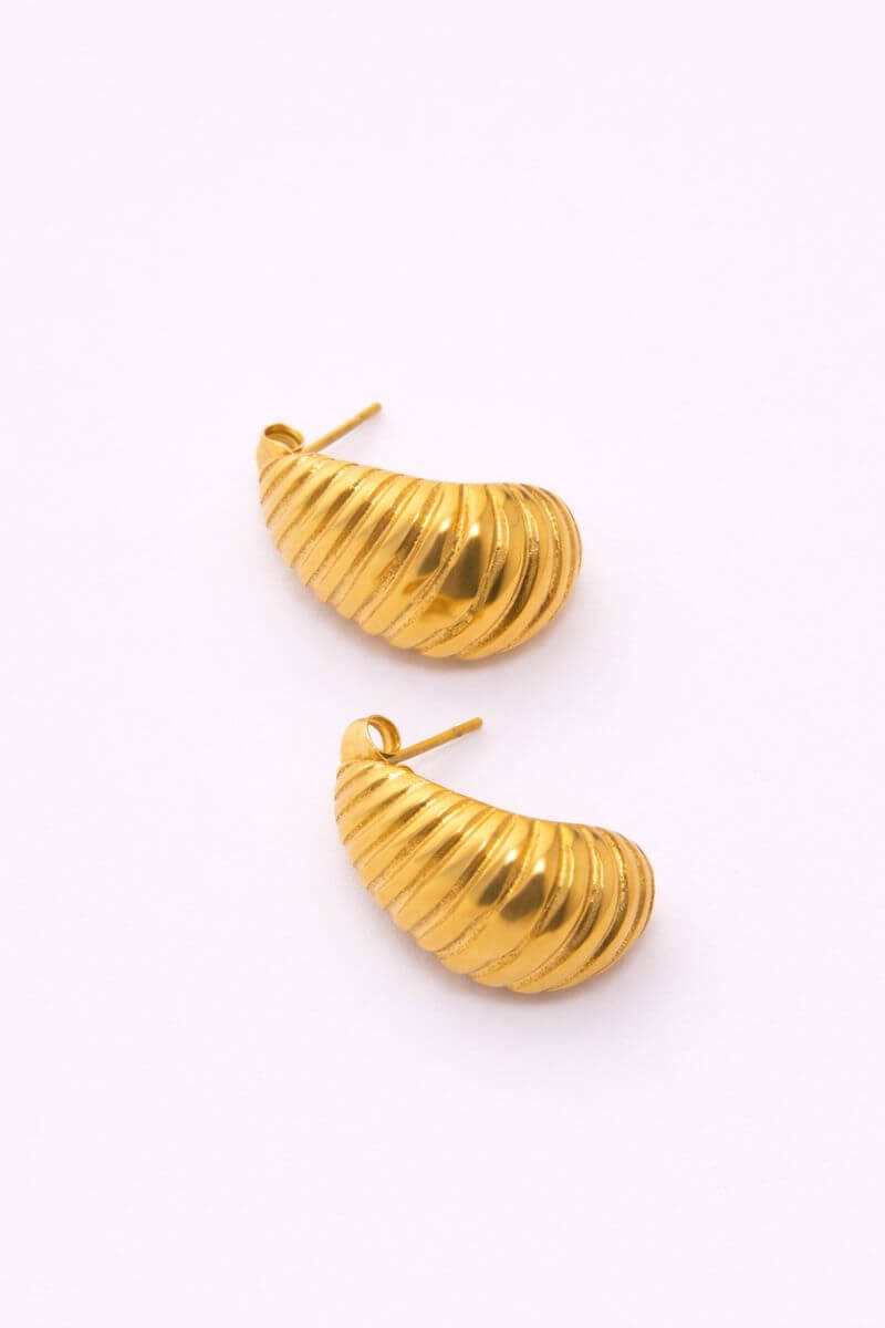 MAIA LUNA TEARDROPS [GOLD]