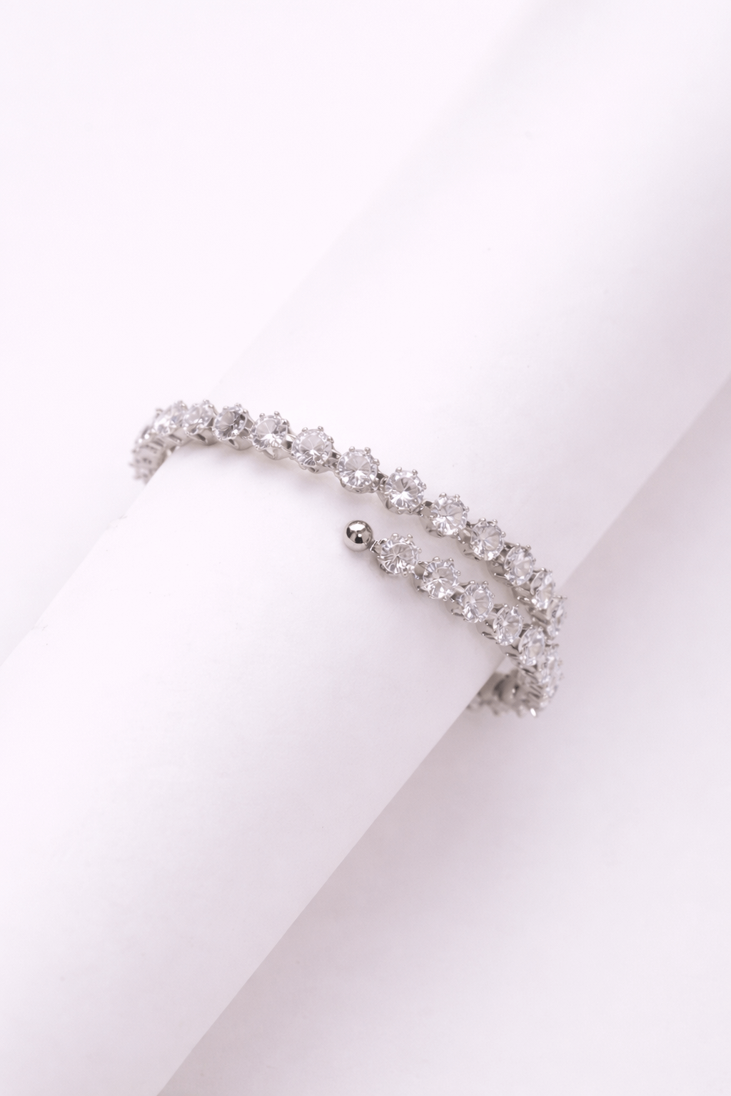 SERENITY BANGLE [SILVER]
