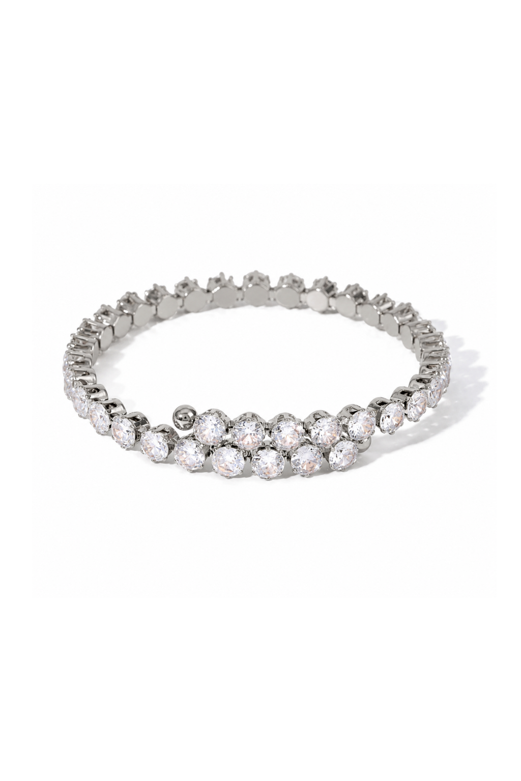 SERENITY BANGLE [SILVER]