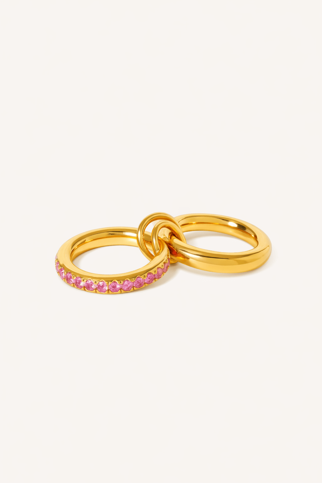 PINK REVERIE RING STACK