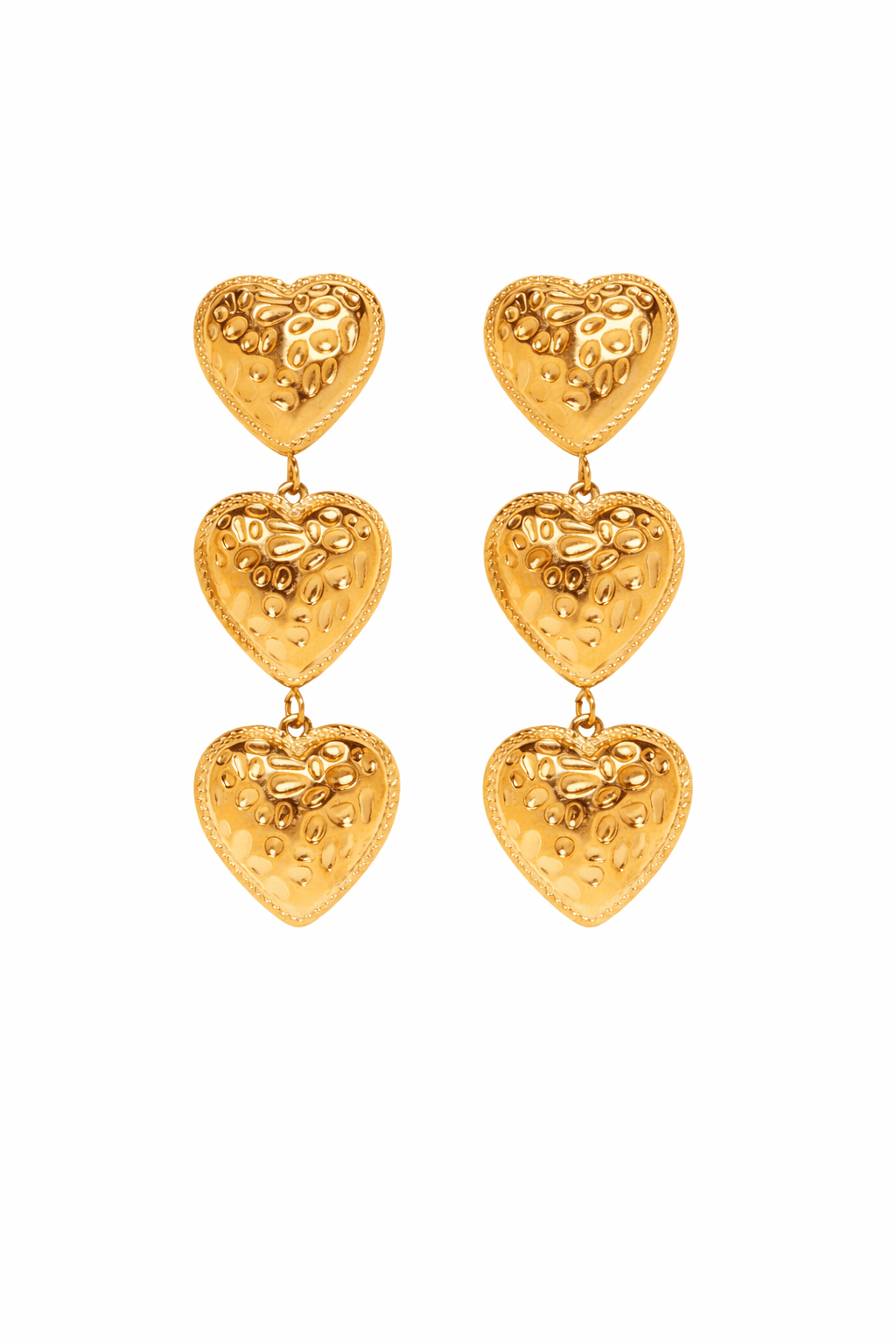 HEART DROP EARRINGS