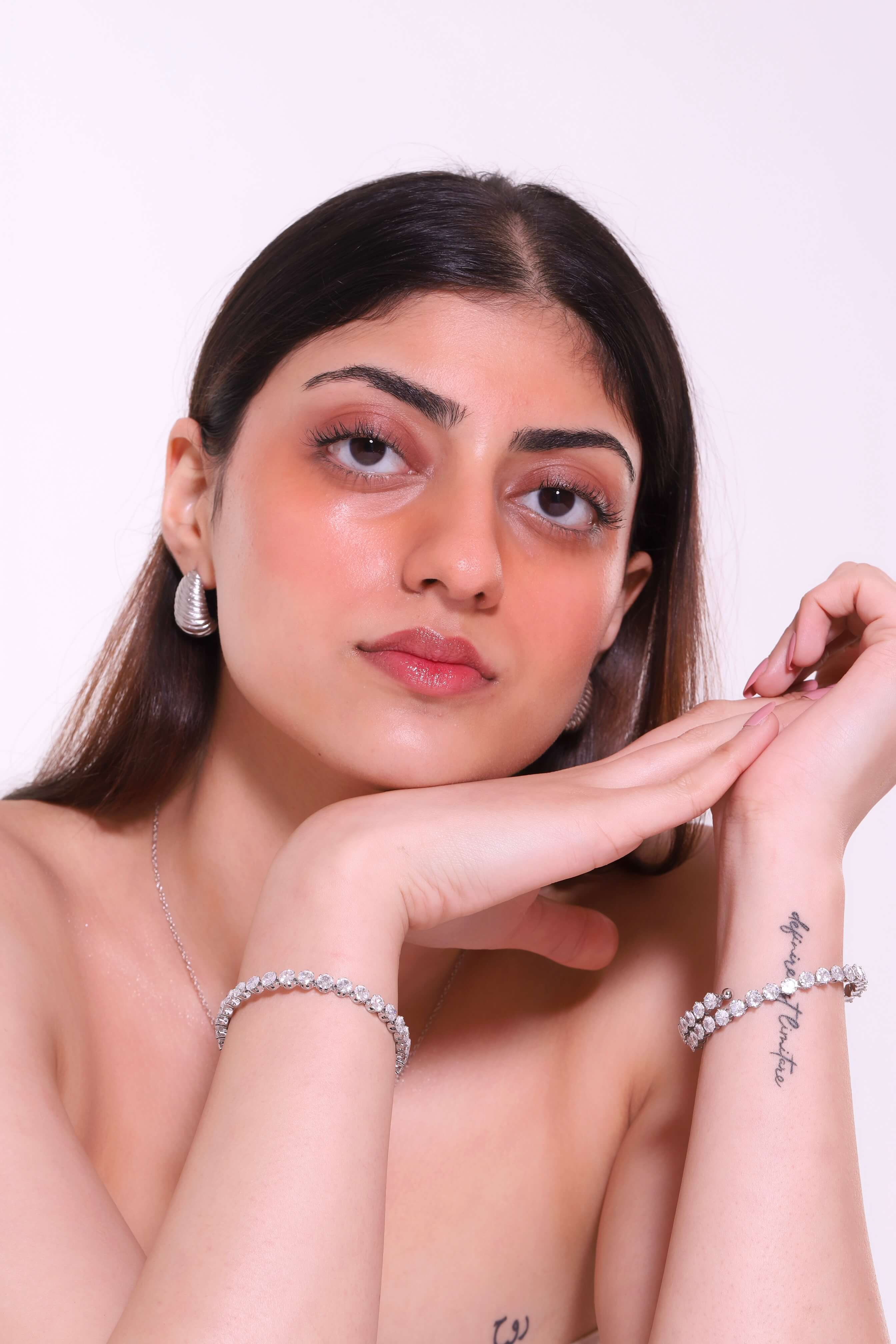 SERENITY BANGLE [SILVER]
