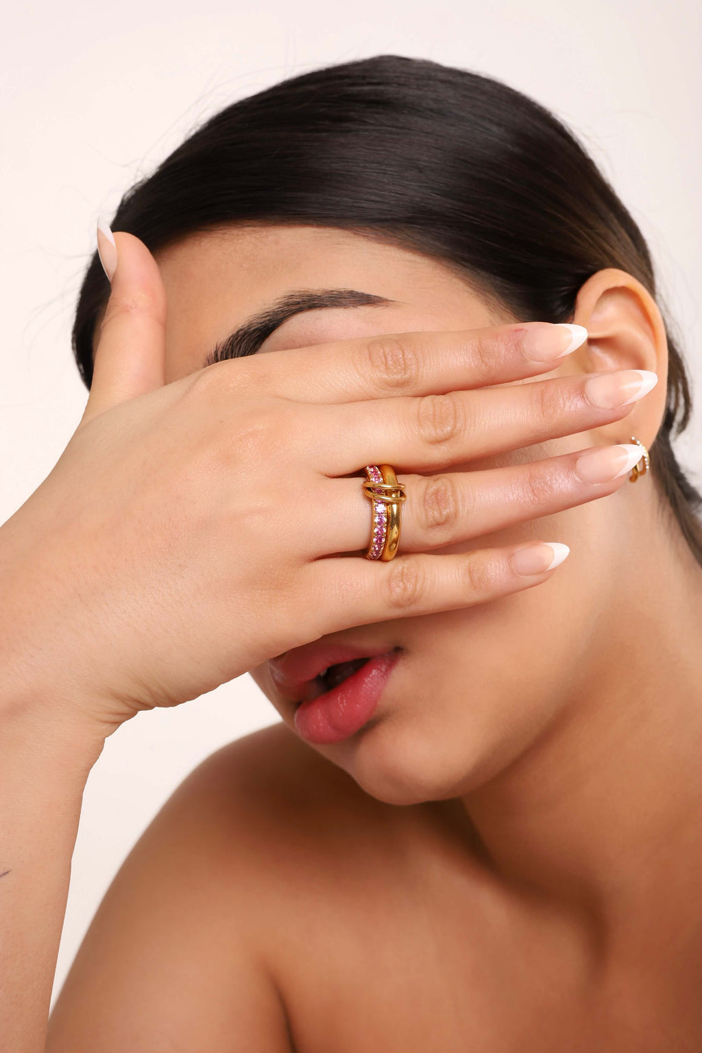 PINK REVERIE RING STACK