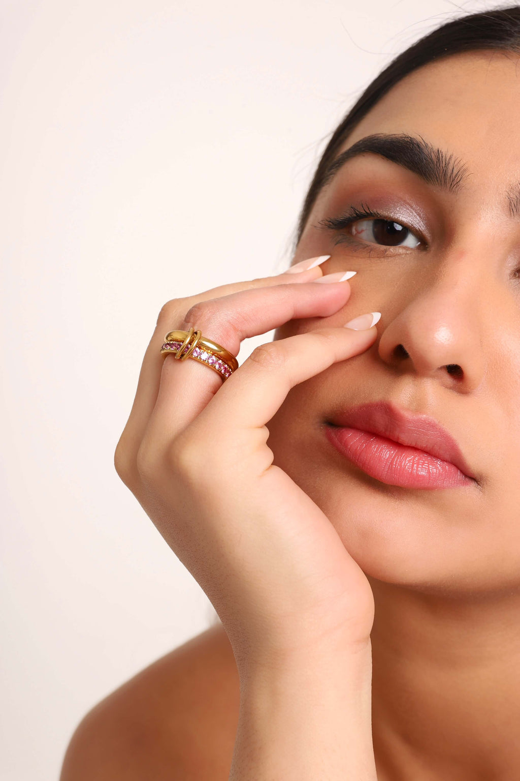 PINK REVERIE RING STACK
