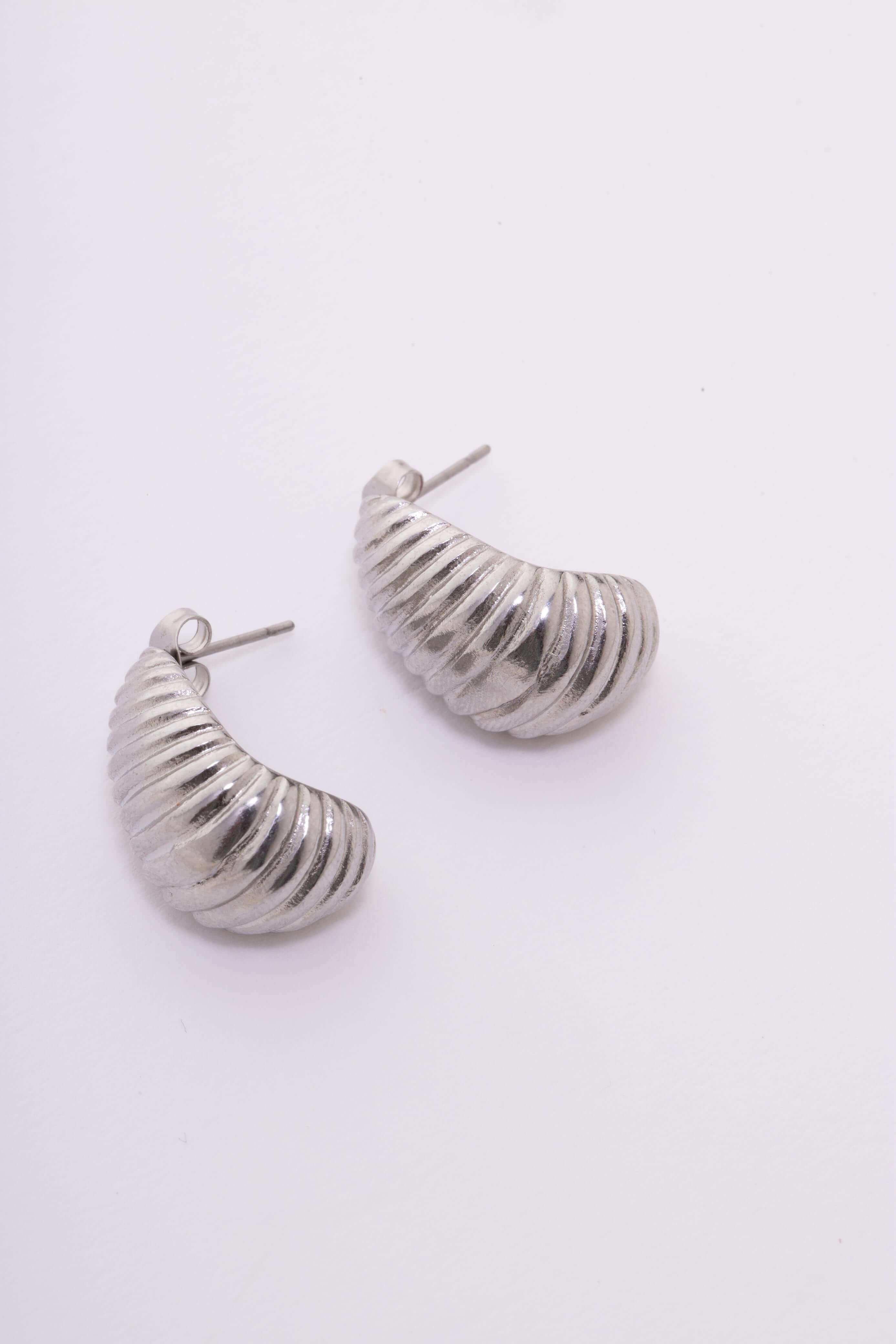 LUNA TEARDROPS [SILVER]