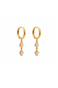 ARIA DROP HOOPS